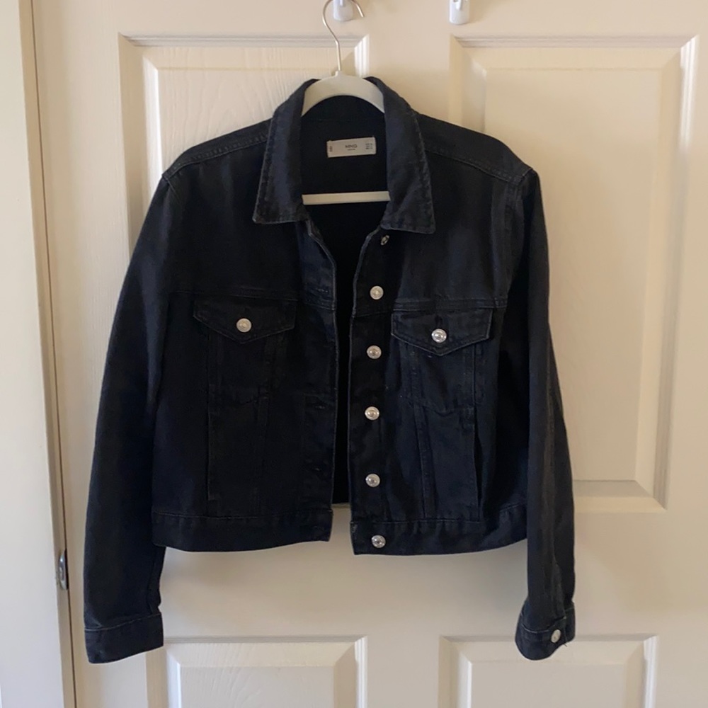 Black Jean Jacket